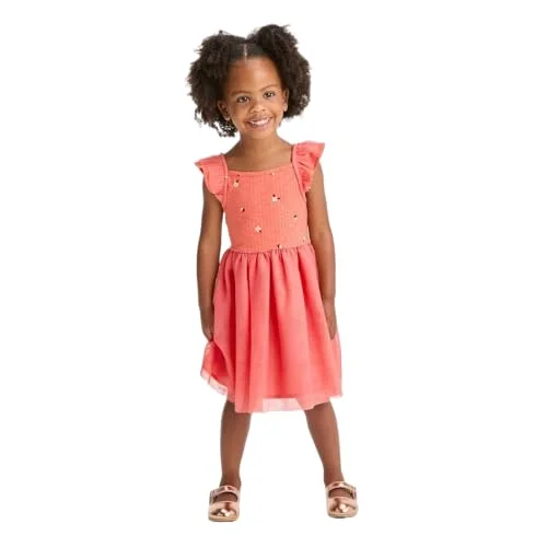 Printed Tulle Dress — 12 months