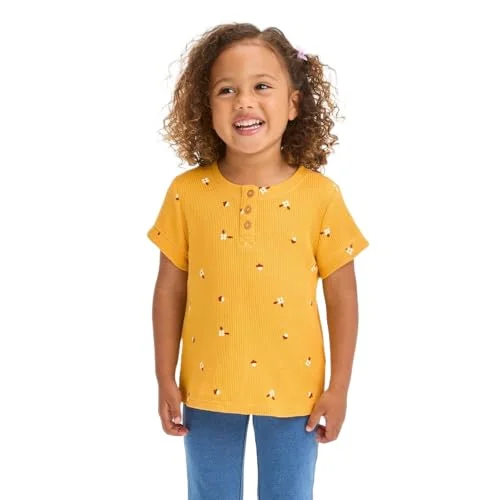 Waffle Knit Henley Shirt — 18 months