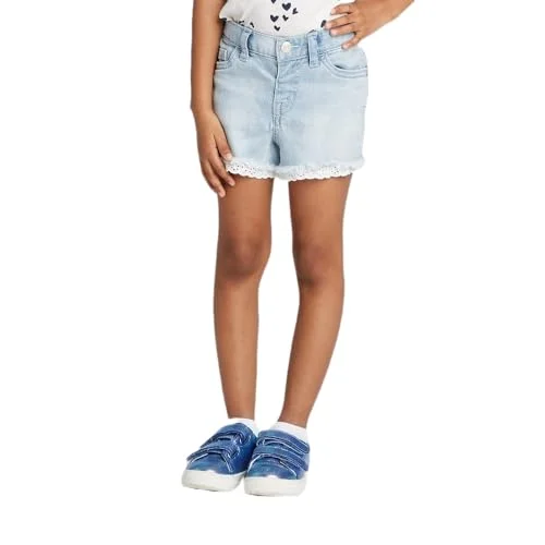 Toddler Denim Cutoff Shorts — 18 light eyelot)
