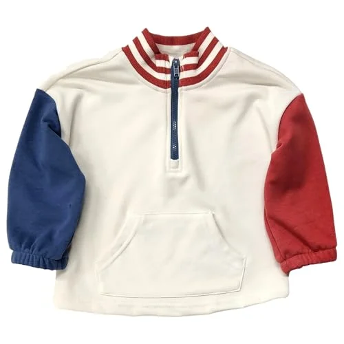 Toddler Color Block Sweatshirt — cat&jack infant boys off-white