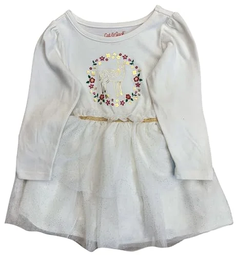 Deer Christmas Dress — 18m