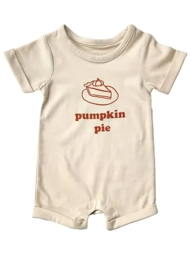 Pumpkin Pie Romper — newborn